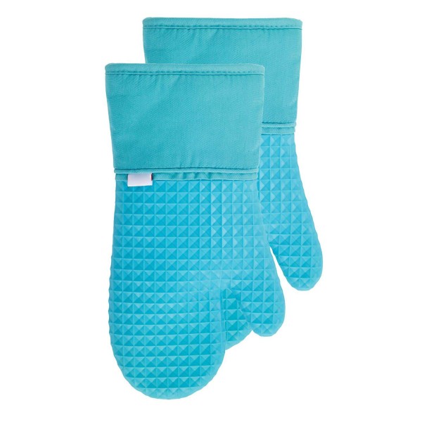 Flexible Silicone Oven Mitt, Set of 2