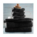 Bath Towel Collection, 100% Cotton Luxury Soft 10 Pc Set