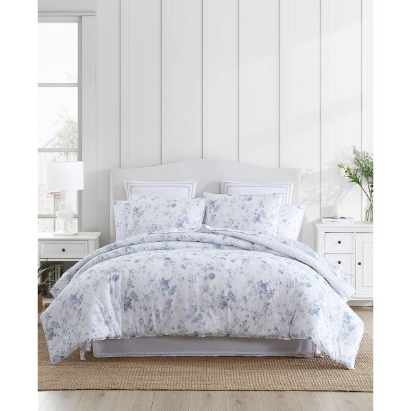 Cotton Reversible 2 Piece Comforter Set, Twin