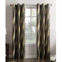 Intersect Geometric Print Curtain Panel