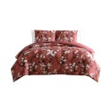 Watercolor Blossoms 3 Piece Reversible Comforter Sets