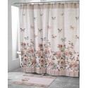 Butterfly Garden Printed Shower Curtain, 72