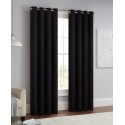 Solid Grommet Energy Saving Room Darkening Curtain Panel, 84