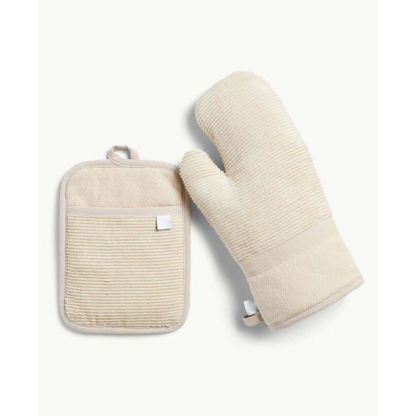 Potholder and Oven Mitt 2-Piece Kitchen Set