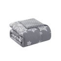 Holiday Snowflake Reversible 3-Piece Comforter Set