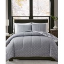 Holiday Snowflake Reversible 3-Piece Comforter Set