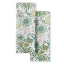 Succulents Dual Purpose Kitchen Towel 2-Pack Set, 16