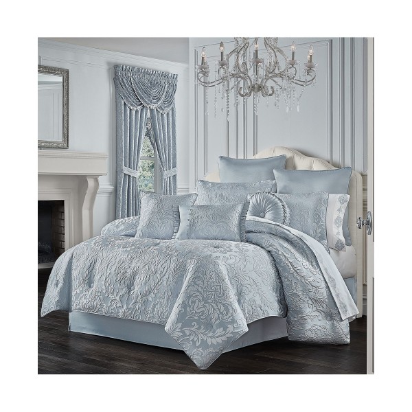 Queen Bed 4-Piece Comforter Collection