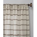 Twill Stripe Anti-Dust Curtain Panel, 52