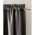 Theater Grade Blackout Rod Pocket Curtain Panel, 52