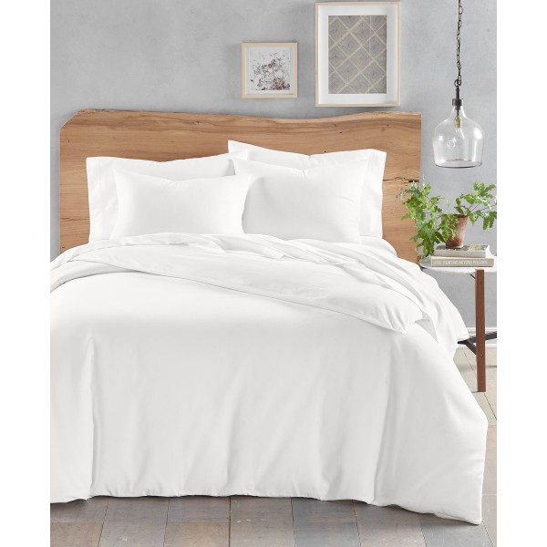 Solid Cotton Hemp 2-Pc. Comforter Set, Twin